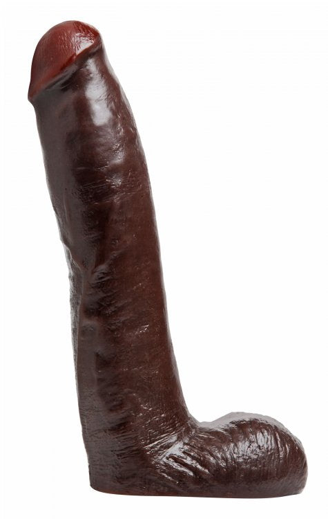 8" Chocolate Dildo Image 1