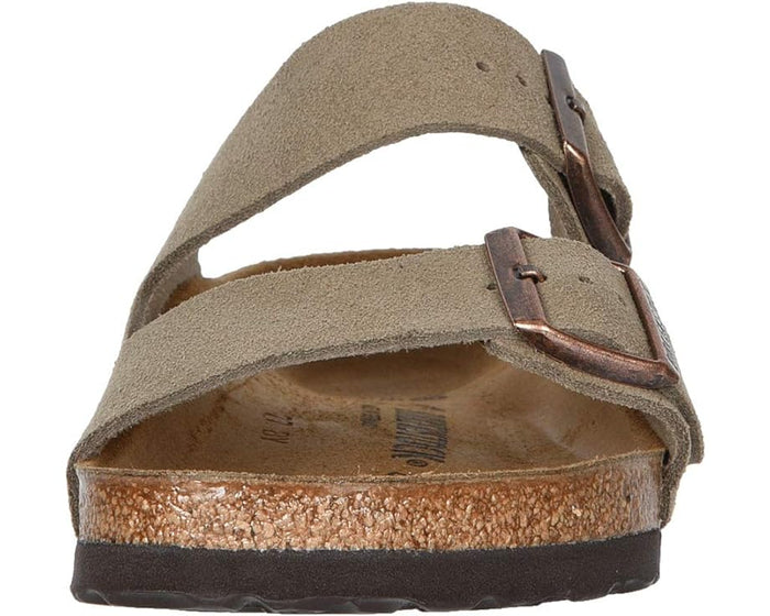 Birkenstock Arizona in Taupe Suede