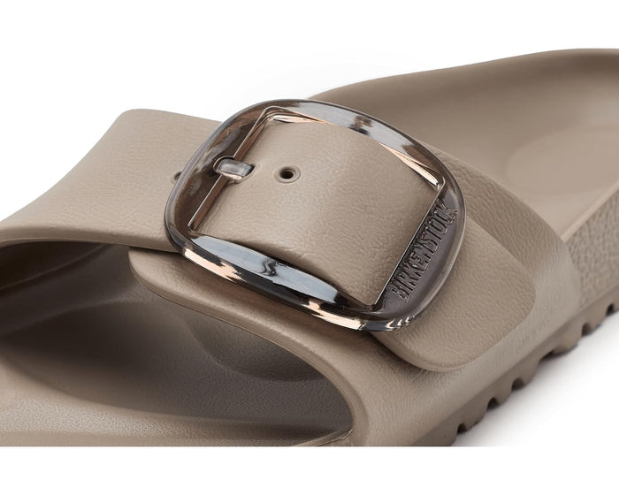 Birkenstock Madrid Big Buckle EVA in Gray Taupe