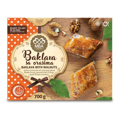 Bujrum Baklava with Walnuts