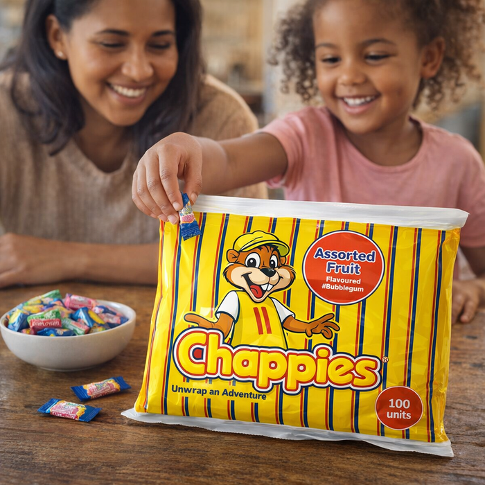 Chappies Bubblegum - Assorted Fruit (100Pcs) 400g Facebook Ad