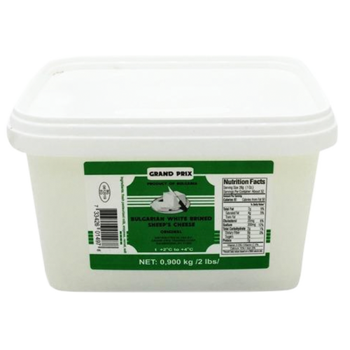 Grand Prix Bulgarian White Brined Sheep's Milk Cheese 900g (Phili)