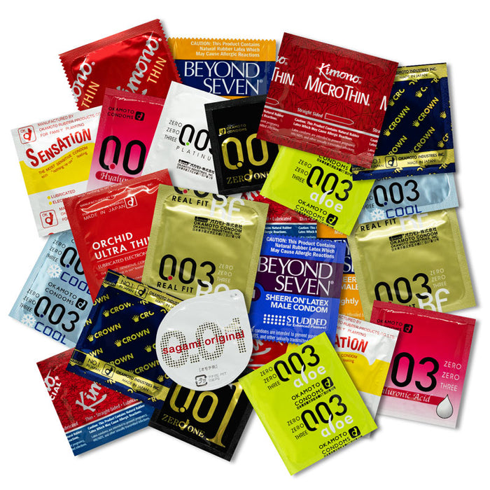 Japanese Condoms Sampler Pack