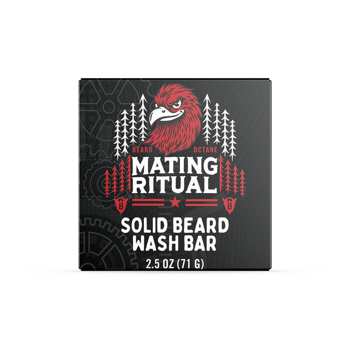 Mating Ritual Solid Beard Wash Bar - Sugar Pine, Eucalyptus & Amber Rosemary