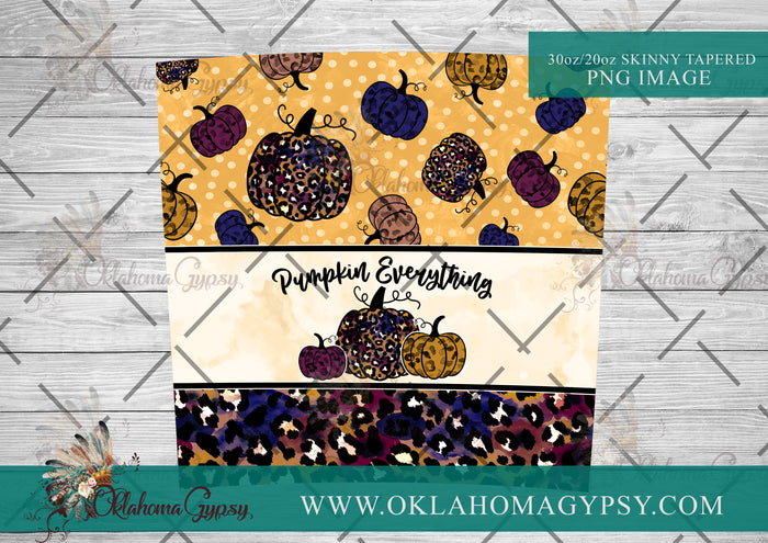 Pumpkin Everything Digital File Wraps