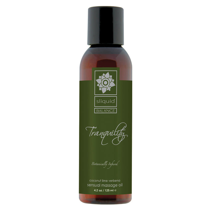 Sliquid Balance Tranquility Massage Oil 125ml | WorldCondoms