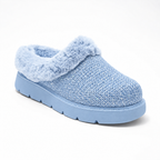 Women’s Cozy Faux-Fur Lined Knit Slip-On Shoes