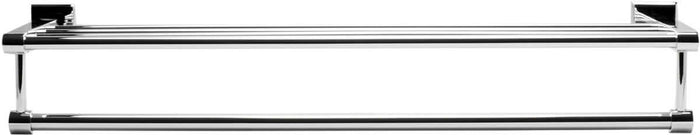 24" Heavy Chrome Plated Brass Towel Bar and Shelf - Alfi Brand