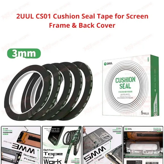 2UUL CS01 Cushion Seal Tape for Screen Frame & Back Cover