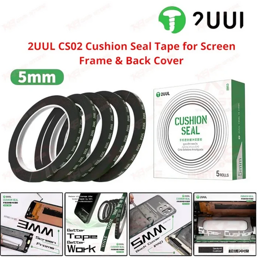 2UUL CS02 Cushion Seal Tape for Screen Frame & Back Cover