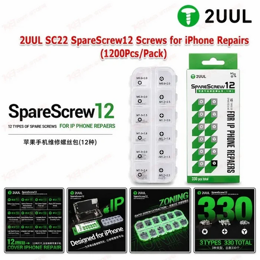 2UUL SC22 SpareScrew12 Screws