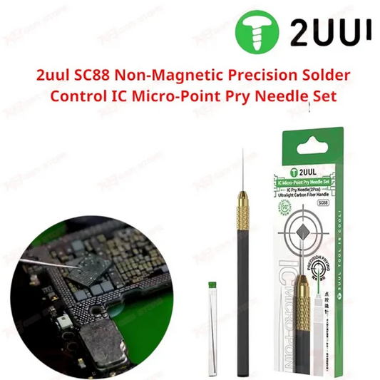 2uul SC88 Non-Magnetic Precision Solder Control IC Micro-Point Pry Needle Set