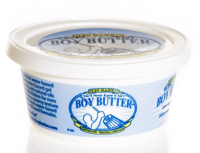 4oz Boy Butter Water-Based Lubricant Image 1