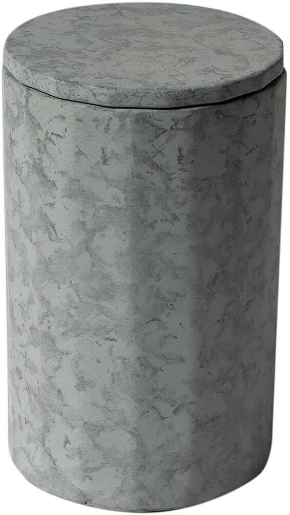 ABCO1022 5-Piece Solid Concrete Gray Matte Bathroom Accessory Set - Alfi brand
