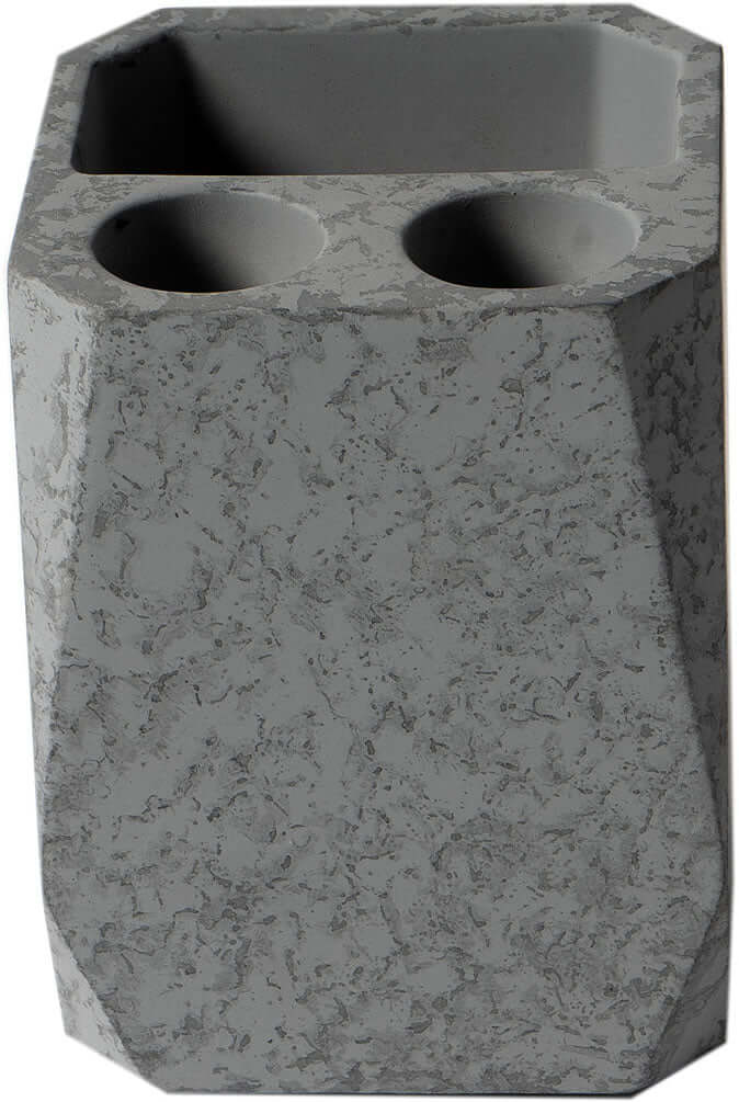 ABCO1023 7-Piece Solid Concrete Gray Matte Bathroom Accessory Set - Alfi brand