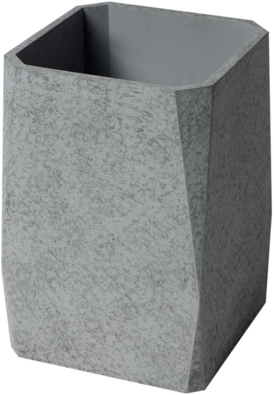 ABCO1045 12" x 8" Concrete Gray Matte Bathroom Waste Bin - Alfi brand