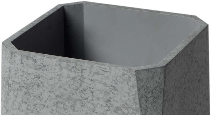 ABCO1045 12" x 8" Concrete Gray Matte Bathroom Waste Bin - Alfi brand