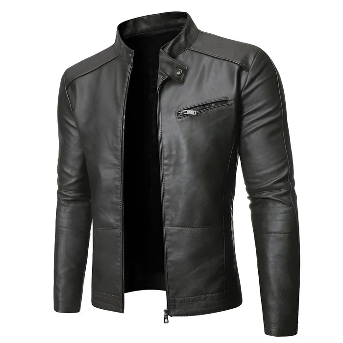 Adrien™ | Elegant Leather Jacket