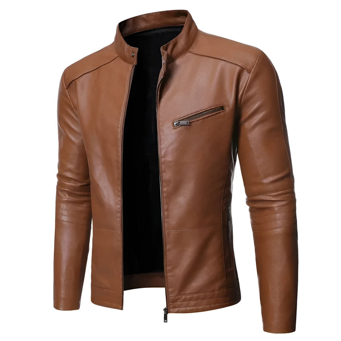 Adrien™ | Elegant Leather Jacket