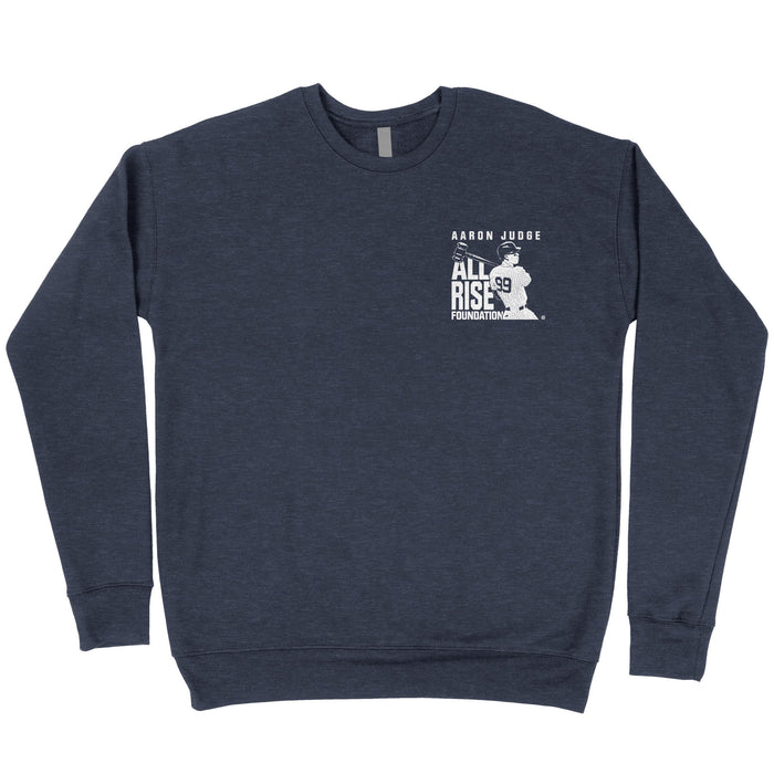 Adult Navy Crew Neck Sweatshirt