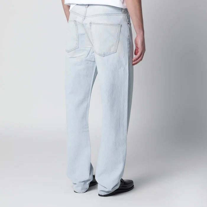 AGOLDE - 90s straight-leg mid-rise jeans in light blue denim Brand Apparel & Accessories > Clothing > Pants