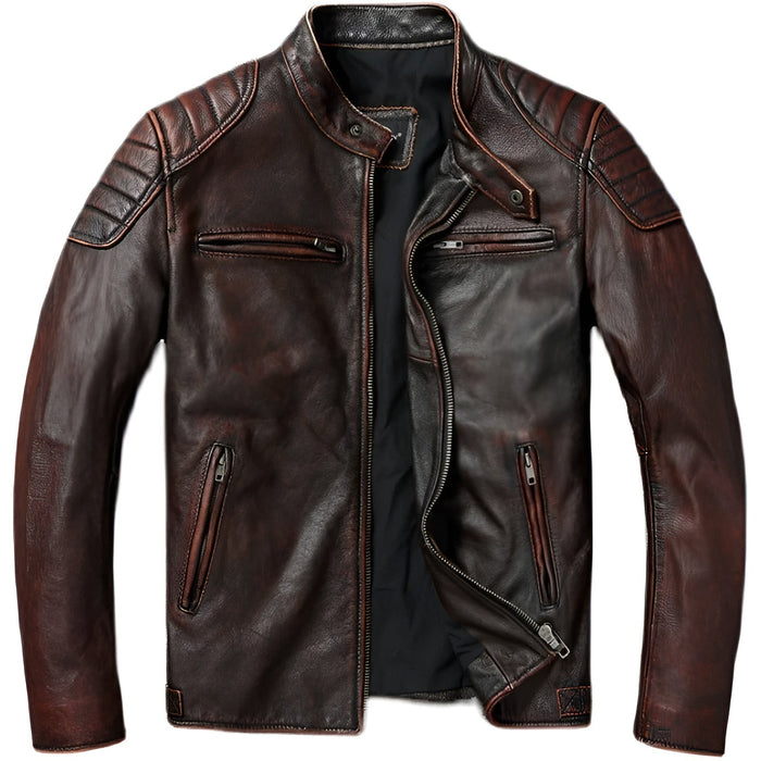 Antoine™ | Vintage Leather Jacket