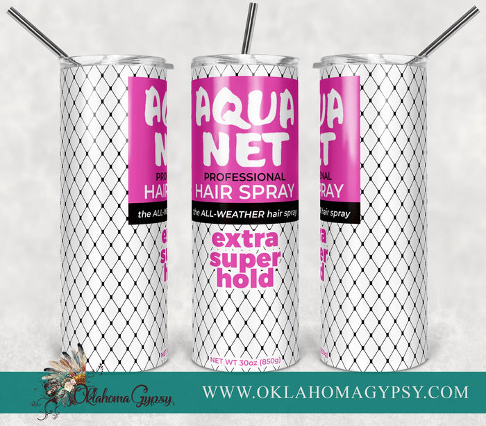Aqua Net Hairspray Digital File Wraps