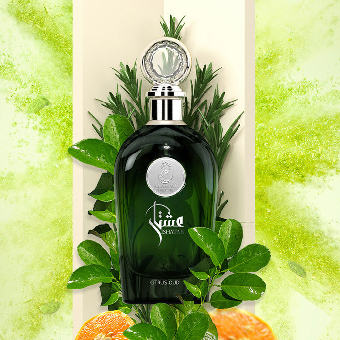 Arabiyat Prestige Ishatar Citrus Oud 110ml Eau De Parfum  Original Arabic Perfume