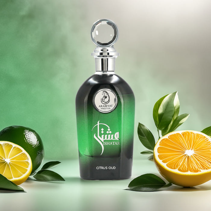 Arabiyat Prestige Ishatar Citrus Oud 110ml Eau De Parfum Original Arabic Perfume