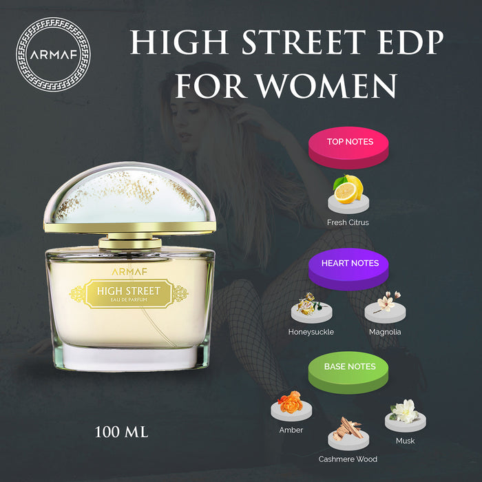 Armaf High Street Eau De Parfum (EDP) 100ML - For Women