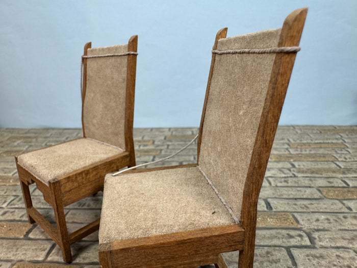 Artisan Handmade Southwestern Leather Hide Chair Set