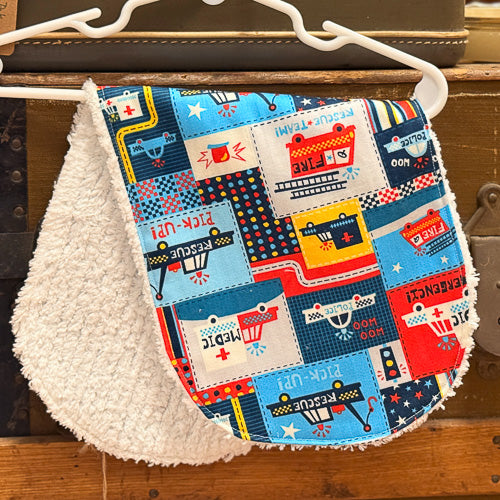 Burp Cloth / Rescue Vehicles