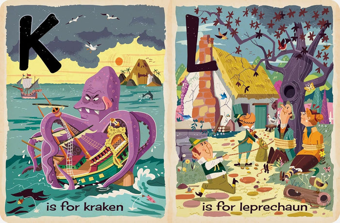 BabyLit Alphabet Books - M is for Monsters