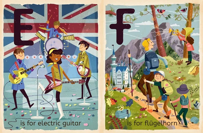 BabyLit Alphabet Books - M is for Music