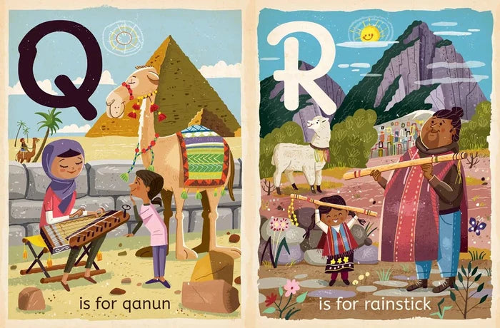 BabyLit Alphabet Books - M is for Music