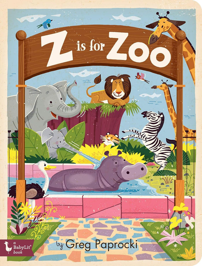 BabyLit Alphabet Books - Z is for Zoo