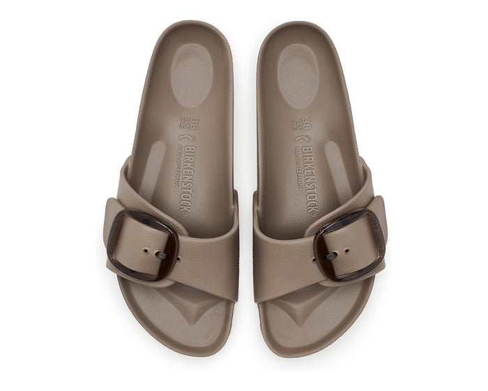 Birkenstock Madrid Big Buckle EVA in Gray Taupe