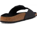 Birkenstock Madrid Big Buckle in Black Leather