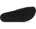 Birkenstock Madrid Big Buckle in Black Leather