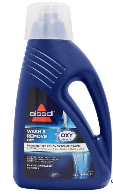 BISSELL Wash & Remover with OXY Formula , For Use With All Leading Upright Carpet Cleaners With OXY Action | 1265E - Shoppers-kart.com