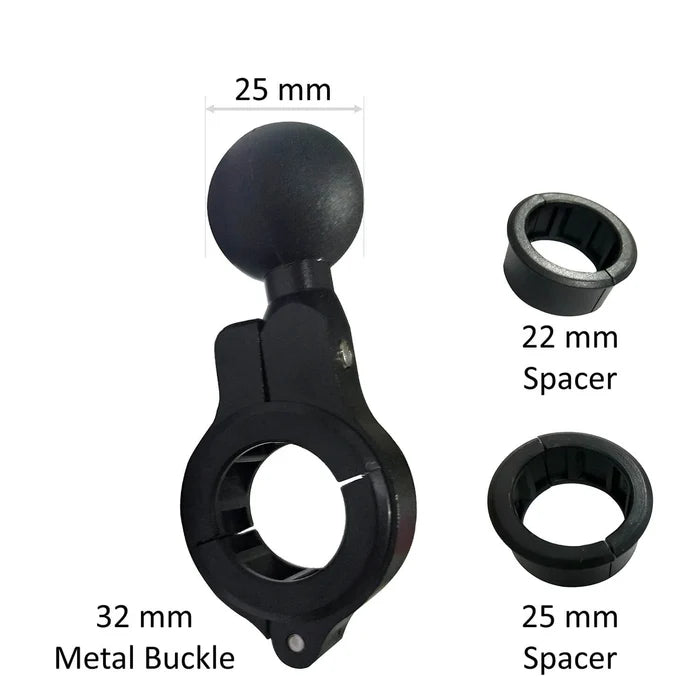 BOBO Handlebar Clamp Attachment
BOBO Metal Buckle Handlebar Attachment for 25mm Handlebars
BOBO Metal Buckle Mount Adapter