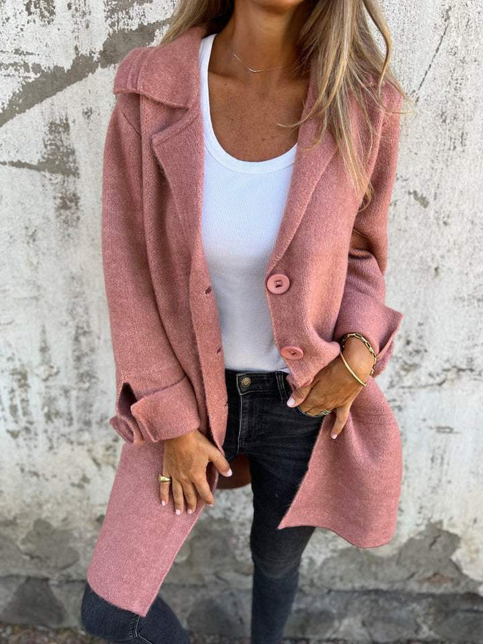 Brianna™ Long Knit Coat