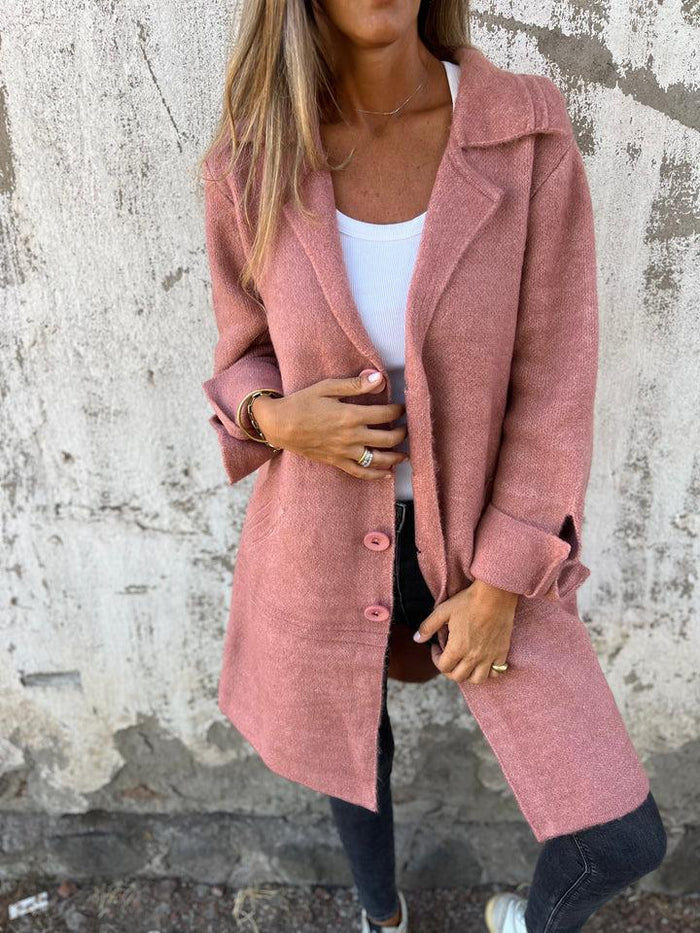 Brianna™ Long Knit Coat