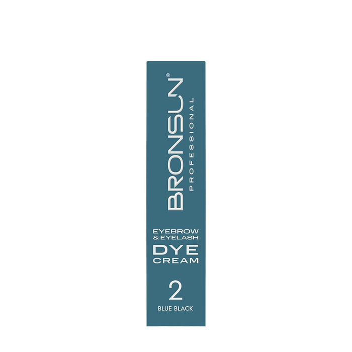 Bronsun Lash & Brow Cream Dye - Blue Black #2 - 15ml