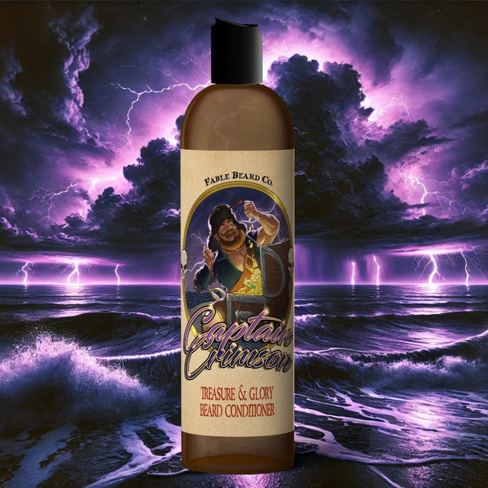 Captain Crimson - Conditioner -  Creamy Coconut, Warm Amber, Sea Salt, and Fresh Vanilla