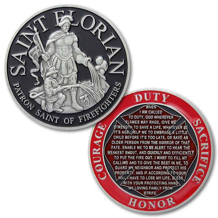 Fire department challenge coin bundle firefighter collectible coins