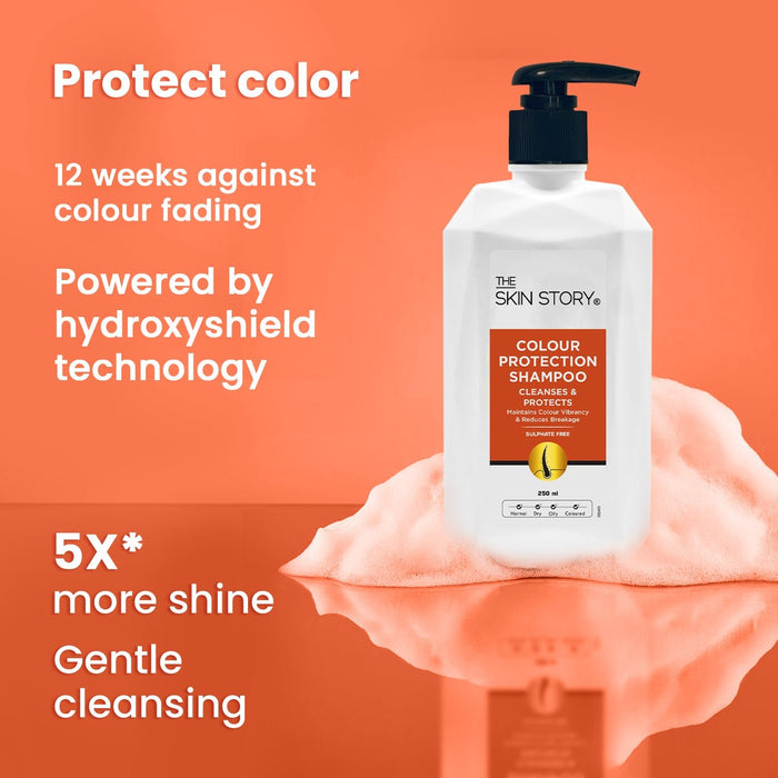 Colour Protection Range for Long Lasting Coloured Hair - The Skin Story - Hair Care Combo