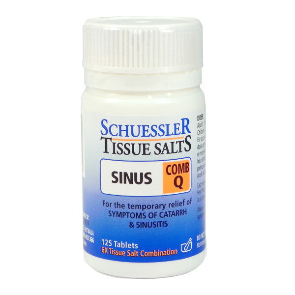Schuessler Tissue Salts Combination Q - Sinus_1