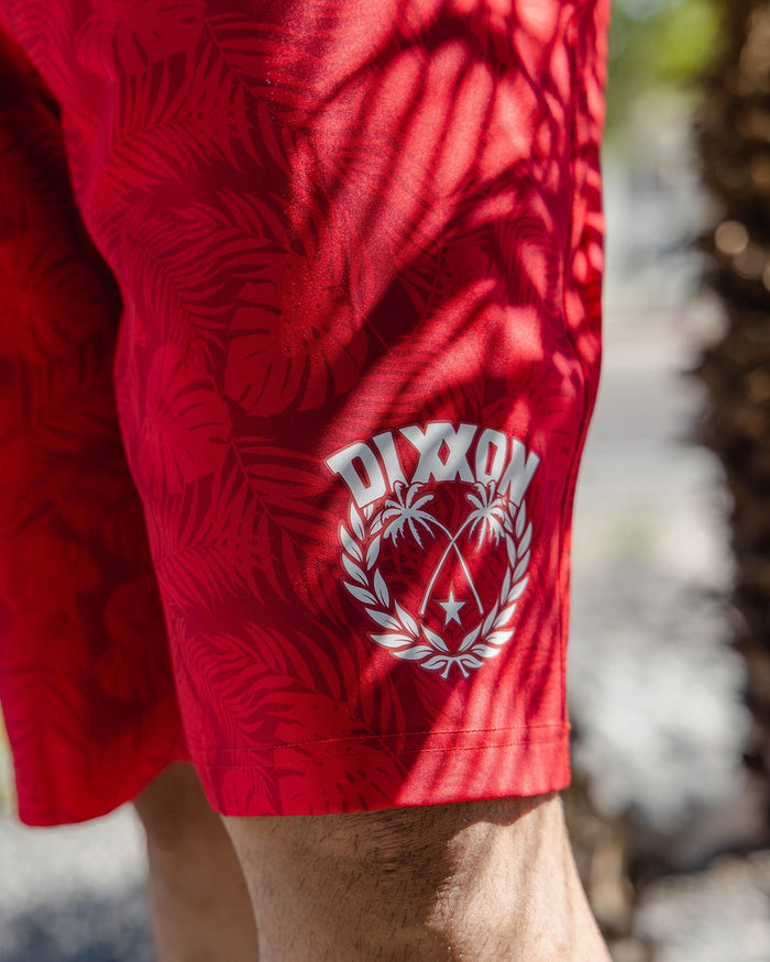 Red Corcovado Camo Boardshorts - Dixxon Flannel Co.