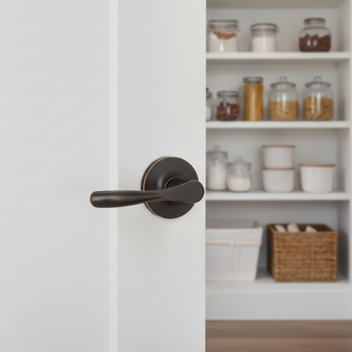 Cosmas 30 Series Oil Rubbed Bronze Passage Door Lever